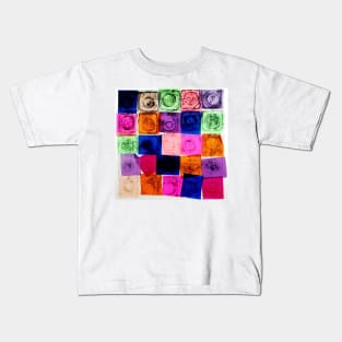 Abstract Chine Colle Print Kids T-Shirt